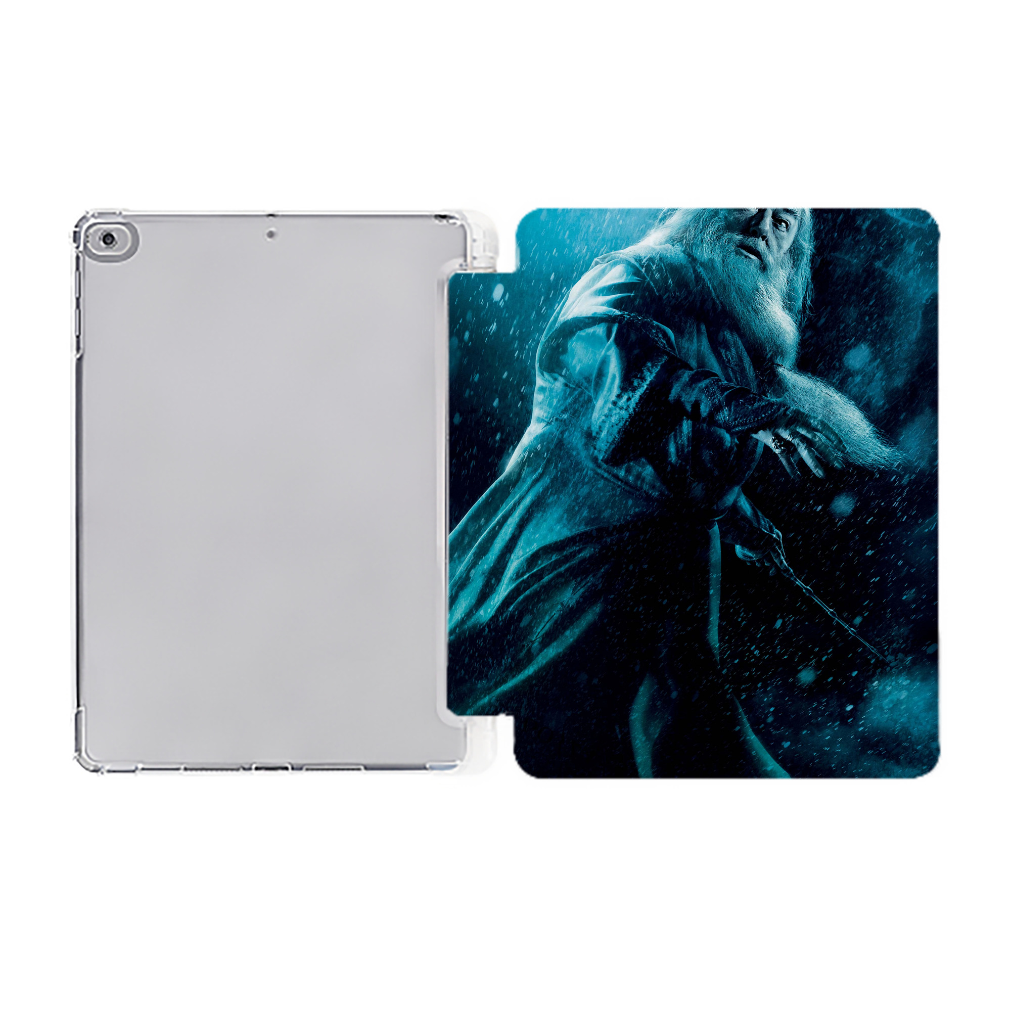 （画像用） Harry Potter ハリー・ポッターシリーズ IPad ケース ペン収納付き 三つ折りスタンド PUレザー×シリコン 対応機種9.5/10.5/10.9インチ